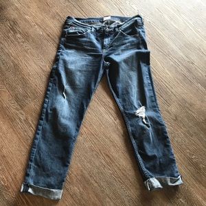 Hudson denim distressed